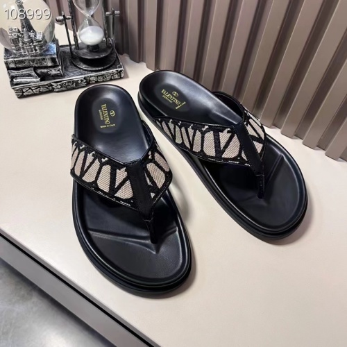 Wholesale Valentino Slippers For Men #1208217 $56.00 USD, Wholesale Quality Replica Valentino Slippers