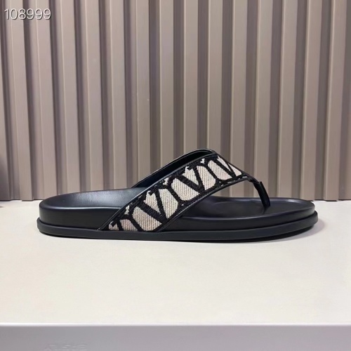 Replica Valentino Slippers For Men #1208217 $56.00 USD for Wholesale