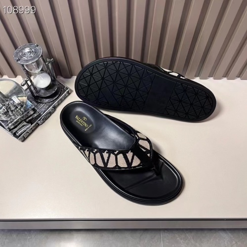 Replica Valentino Slippers For Men #1208217 $56.00 USD for Wholesale