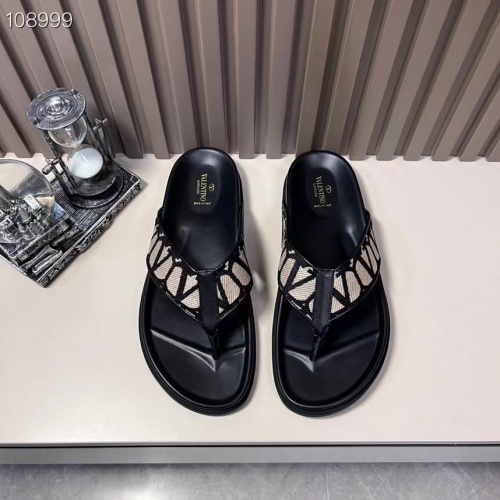 Replica Valentino Slippers For Men #1208217 $56.00 USD for Wholesale