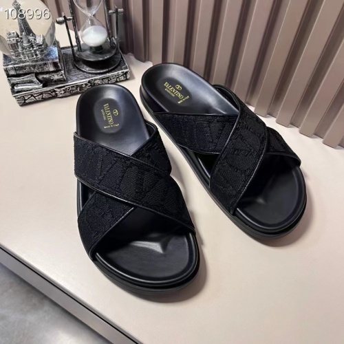 Wholesale Valentino Slippers For Men #1208222 $56.00 USD, Wholesale Quality Replica Valentino Slippers