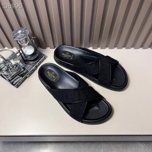 Replica Valentino Slippers For Men #1208222 $56.00 USD for Wholesale