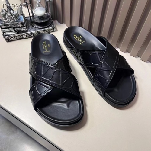 Wholesale Valentino Slippers For Men #1208223 $56.00 USD, Wholesale Quality Replica Valentino Slippers