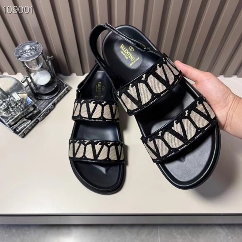 Replica Valentino Sandal For Men #1208224 $56.00 USD for Wholesale