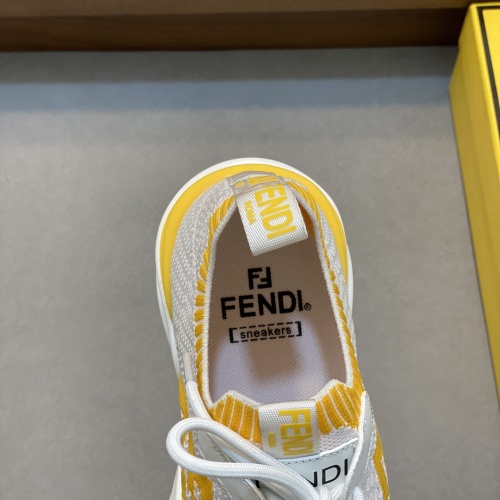 Replica Fendi Casual Shoes For Men #1208283 $125.00 USD for Wholesale