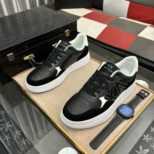 Wholesale Armani Casual Shoes For Men #1208317 $80.00 USD, Wholesale Quality Replica Armani Casual Shoes