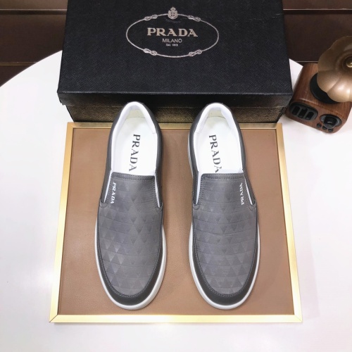 Replica Prada Casual Shoes For Men #1208358 $80.00 USD for Wholesale