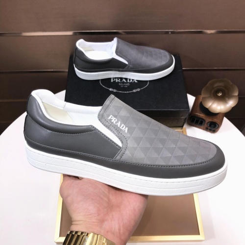 Replica Prada Casual Shoes For Men #1208358 $80.00 USD for Wholesale