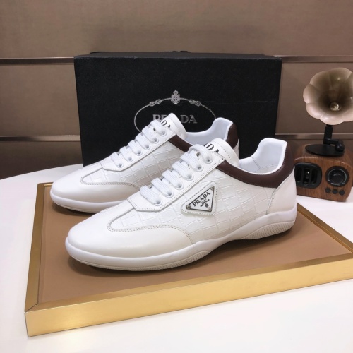 Wholesale Prada Casual Shoes For Men #1208361 $82.00 USD, Wholesale Quality Replica Prada Casual Shoes