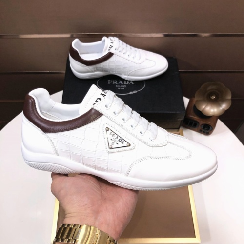 Replica Prada Casual Shoes For Men #1208361 $82.00 USD for Wholesale