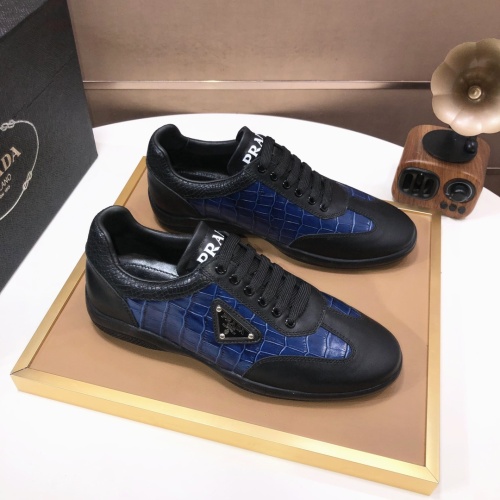 Replica Prada Casual Shoes For Men #1208362 $82.00 USD for Wholesale