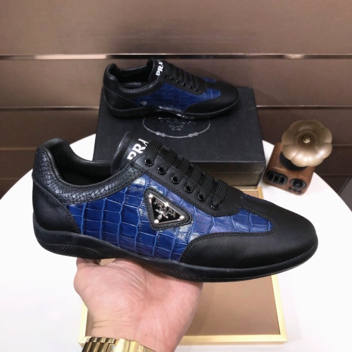 Replica Prada Casual Shoes For Men #1208362 $82.00 USD for Wholesale