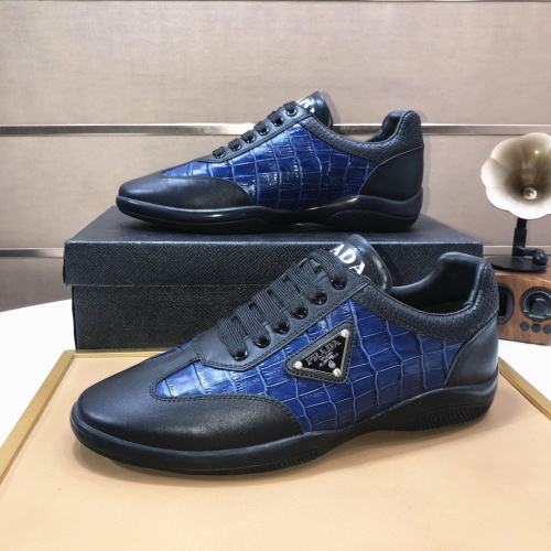 Replica Prada Casual Shoes For Men #1208362 $82.00 USD for Wholesale