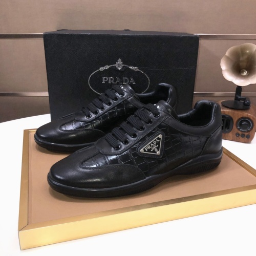 Wholesale Prada Casual Shoes For Men #1208363 $82.00 USD, Wholesale Quality Replica Prada Casual Shoes