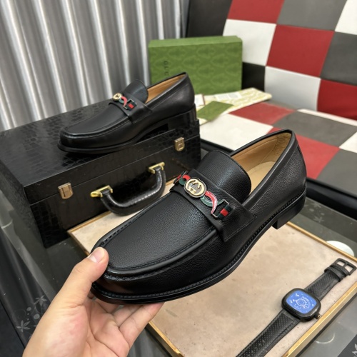 Replica Gucci Oxfords Shoes For Men #1208468 $100.00 USD for Wholesale