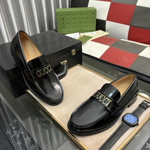 Replica Gucci Oxfords Shoes For Men #1208470 $100.00 USD for Wholesale