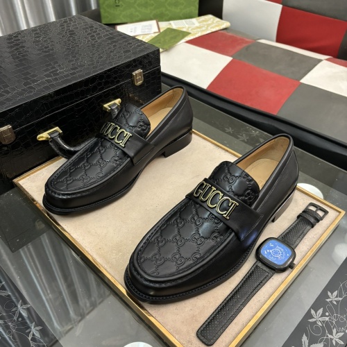 Wholesale Gucci Oxfords Shoes For Men #1208471 $100.00 USD, Wholesale Quality Replica Gucci Oxfords Shoes