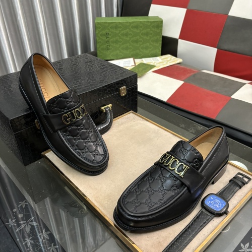 Replica Gucci Oxfords Shoes For Men #1208471 $100.00 USD for Wholesale