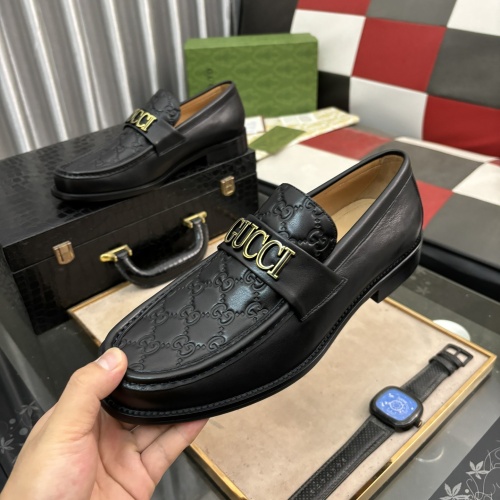 Replica Gucci Oxfords Shoes For Men #1208471 $100.00 USD for Wholesale