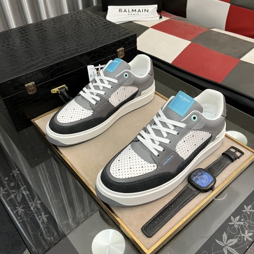 Wholesale Balmain Casual Shoes For Men #1208484 $82.00 USD, Wholesale Quality Replica Balmain Casual Shoes