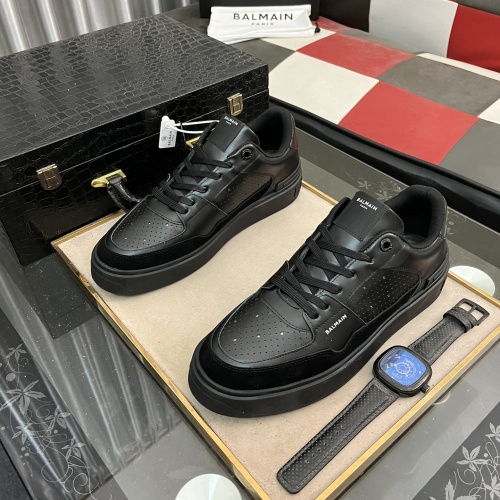 Wholesale Balmain Casual Shoes For Men #1208492 $82.00 USD, Wholesale Quality Replica Balmain Casual Shoes