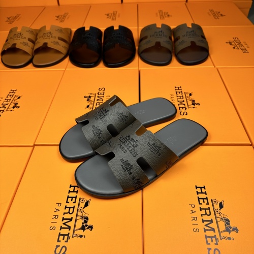 Wholesale Hermes Slippers For Men #1208496 $48.00 USD, Wholesale Quality Replica Hermes Slippers