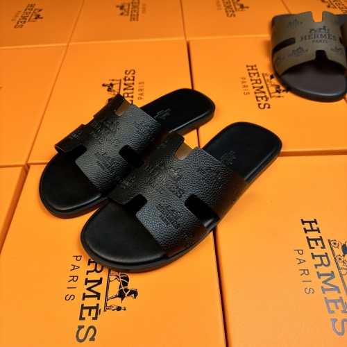 Replica Hermes Slippers For Men #1208497 $48.00 USD for Wholesale