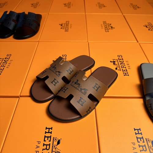 Wholesale Hermes Slippers For Men #1208499 $48.00 USD, Wholesale Quality Replica Hermes Slippers