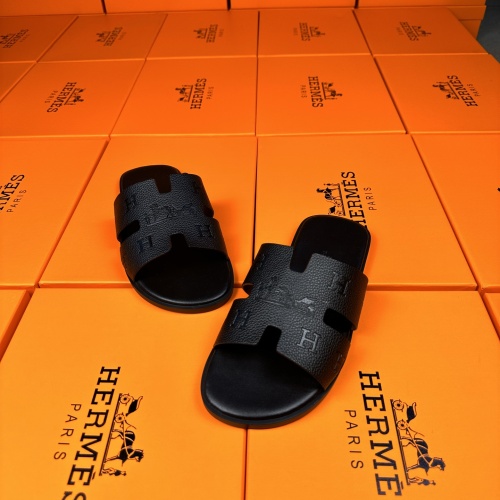 Replica Hermes Slippers For Men #1208502 $48.00 USD for Wholesale