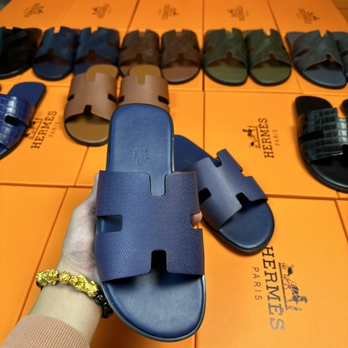 Wholesale Hermes Slippers For Men #1208506 $48.00 USD, Wholesale Quality Replica Hermes Slippers