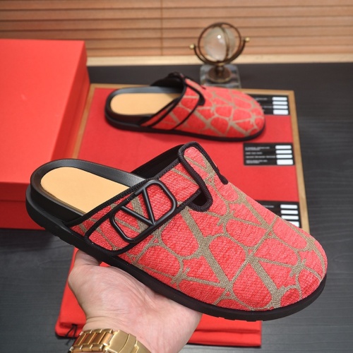 Replica Valentino Slippers For Men #1208516 $60.00 USD for Wholesale