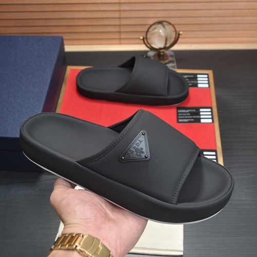 Replica Prada Slippers For Men #1208522 $60.00 USD for Wholesale