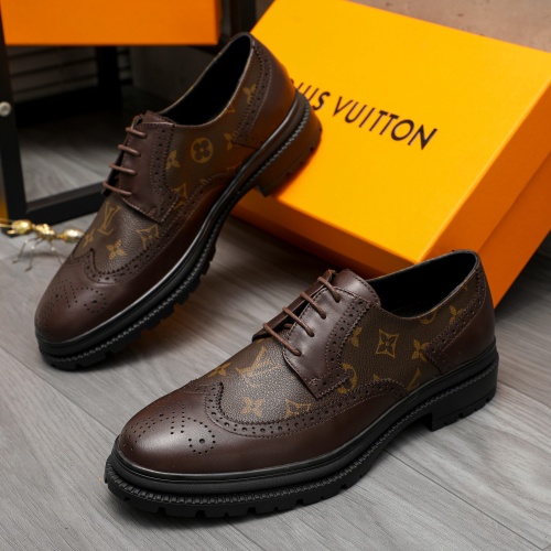 Wholesale Louis Vuitton LV Oxfords Shoes For Men #1208550 $85.00 USD, Wholesale Quality Replica Louis Vuitton LV Oxfords Shoes