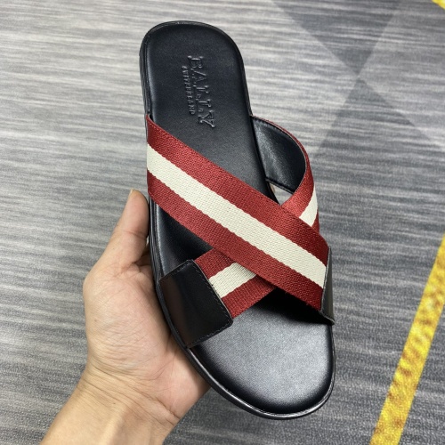 Replica Bally Slippers For Men #1208561 $40.00 USD for Wholesale