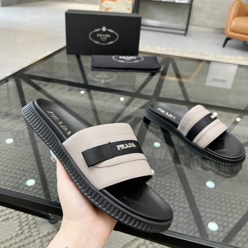 Replica Prada Slippers For Men #1208593 $64.00 USD for Wholesale