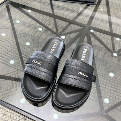 Replica Prada Slippers For Men #1208594 $64.00 USD for Wholesale