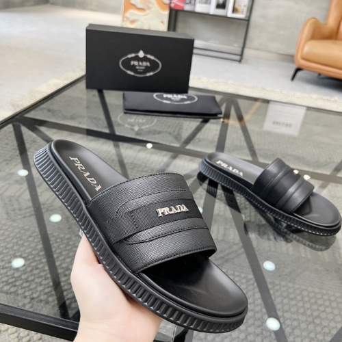 Replica Prada Slippers For Men #1208594 $64.00 USD for Wholesale