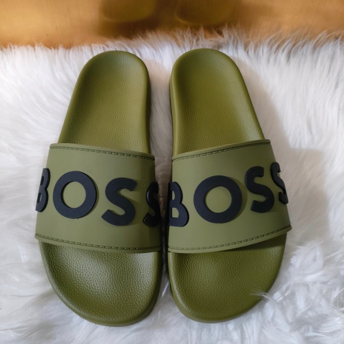 Replica Boss Slippers For Men #1208684 $48.00 USD for Wholesale