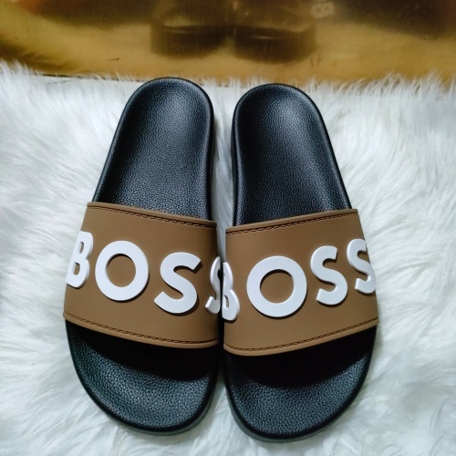 Replica Boss Slippers For Men #1208690 $48.00 USD for Wholesale