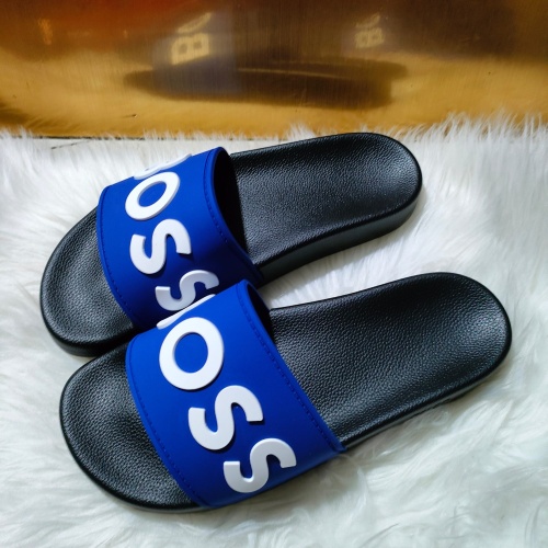 Replica Boss Slippers For Men #1208694 $48.00 USD for Wholesale