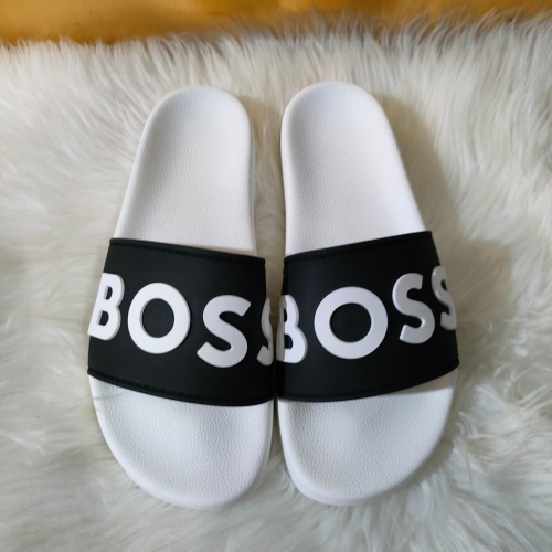 Replica Boss Slippers For Men #1208696 $48.00 USD for Wholesale