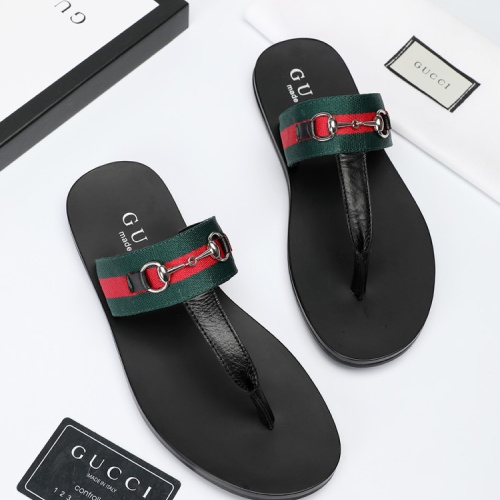 Replica Gucci Slippers For Men #1208730 $40.00 USD for Wholesale