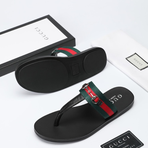 Replica Gucci Slippers For Men #1208730 $40.00 USD for Wholesale