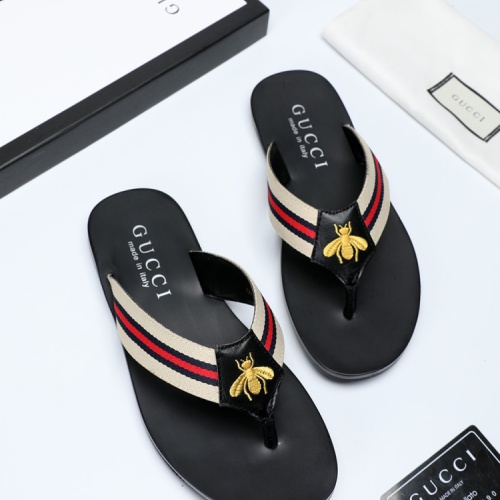 Replica Gucci Slippers For Men #1208731 $40.00 USD for Wholesale