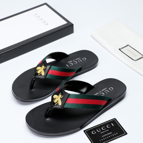 Wholesale Gucci Slippers For Men #1208732 $40.00 USD, Wholesale Quality Replica Gucci Slippers