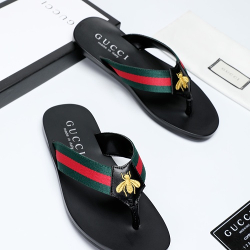 Replica Gucci Slippers For Men #1208732 $40.00 USD for Wholesale