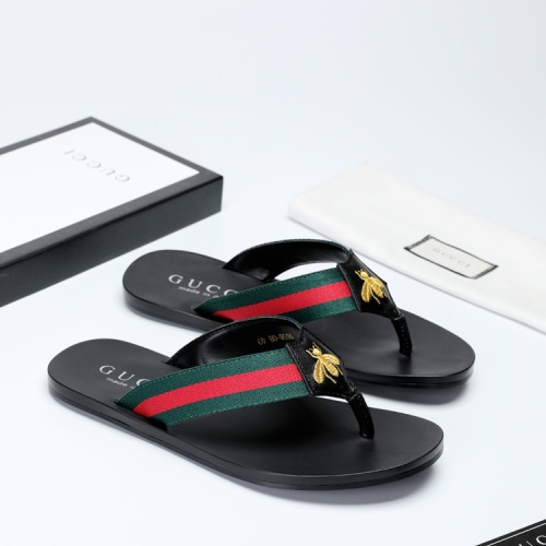 Replica Gucci Slippers For Men #1208732 $40.00 USD for Wholesale