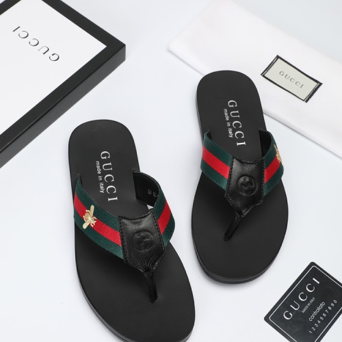 Replica Gucci Slippers For Men #1208733 $40.00 USD for Wholesale