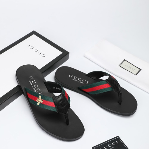 Replica Gucci Slippers For Men #1208733 $40.00 USD for Wholesale