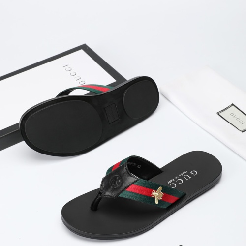 Replica Gucci Slippers For Men #1208733 $40.00 USD for Wholesale